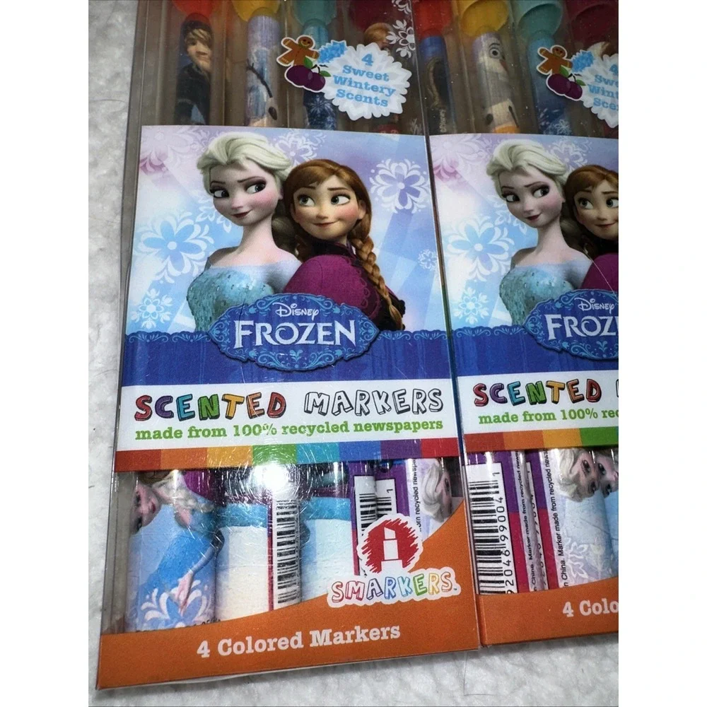 Lot of 12 Smencils Scented Markers DISNEY Frozen Brand New Gourmet Scents Set